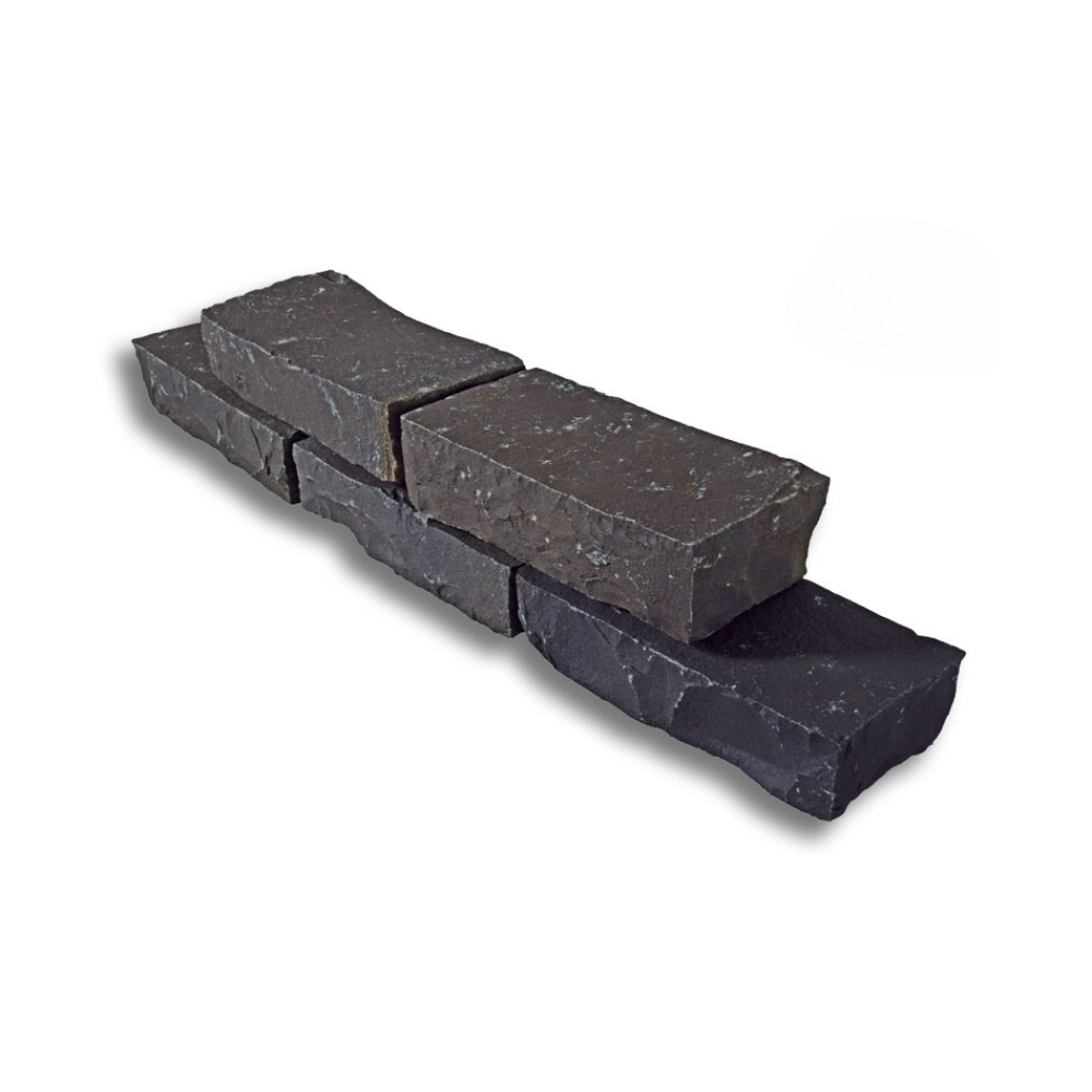 Mauersteine Basalt