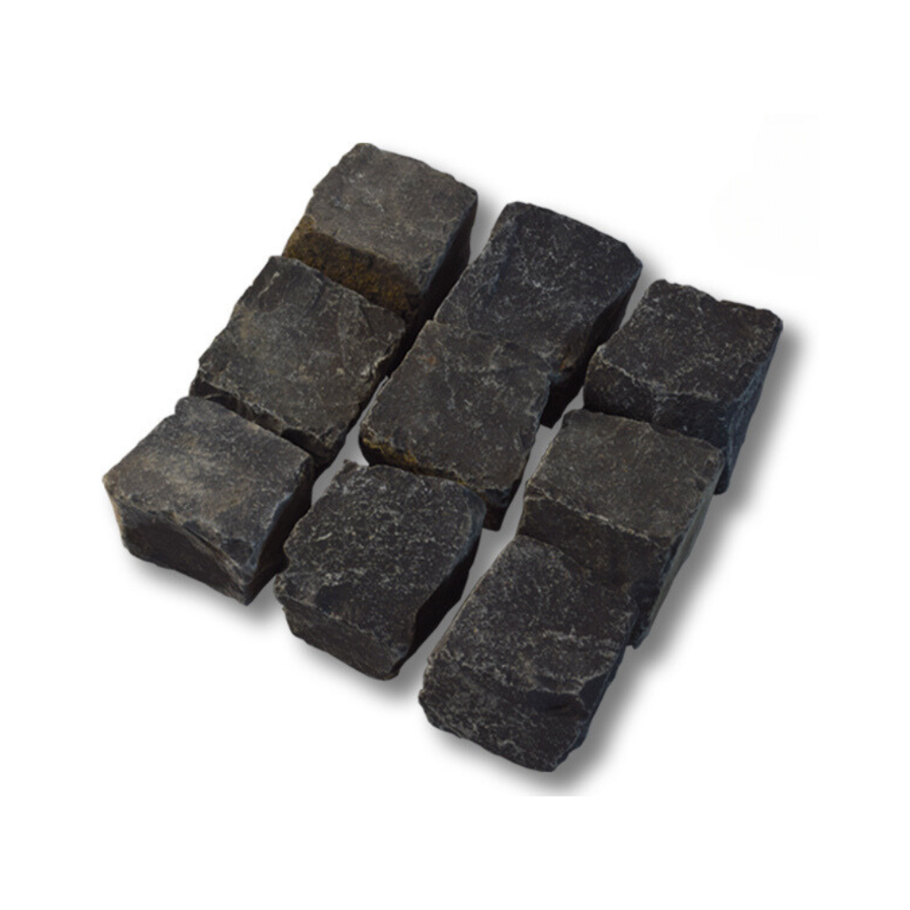 Pflastersteine Basalt
