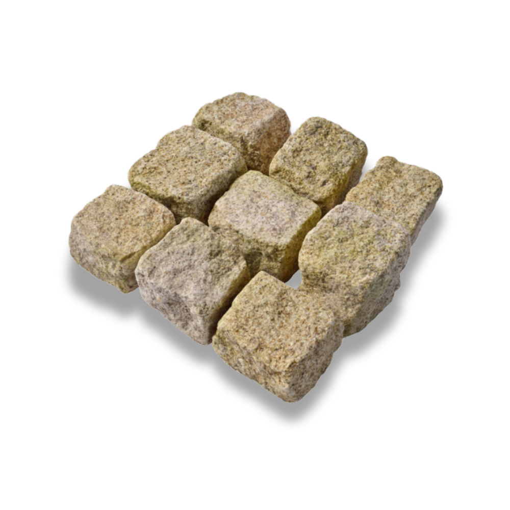 Pflastersteine Granit Amarelo