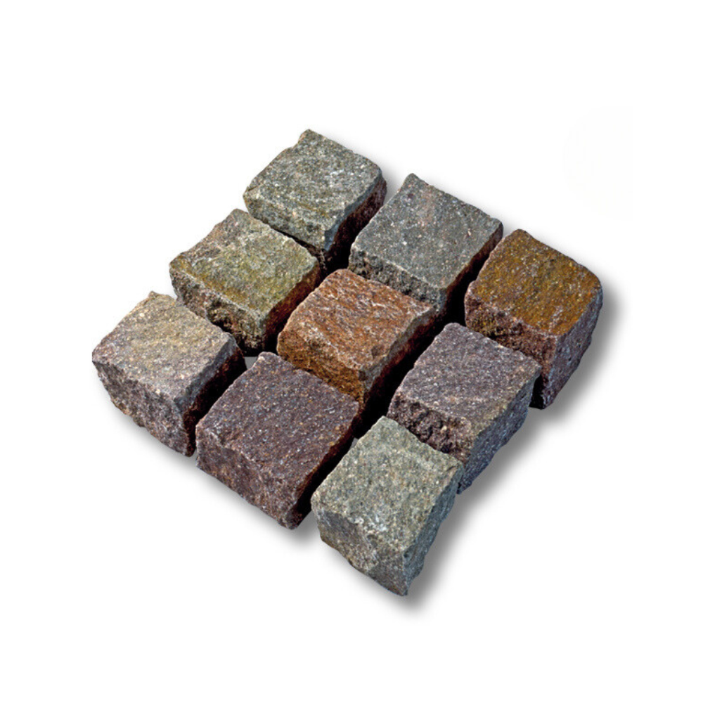 Pflastersteine Porphyr