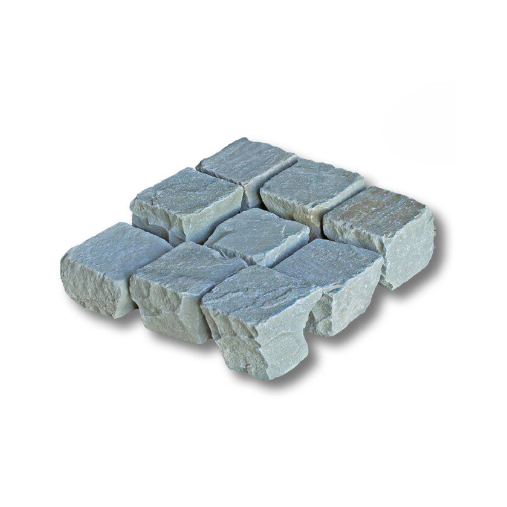 Pflastersteine Sandstein Focus