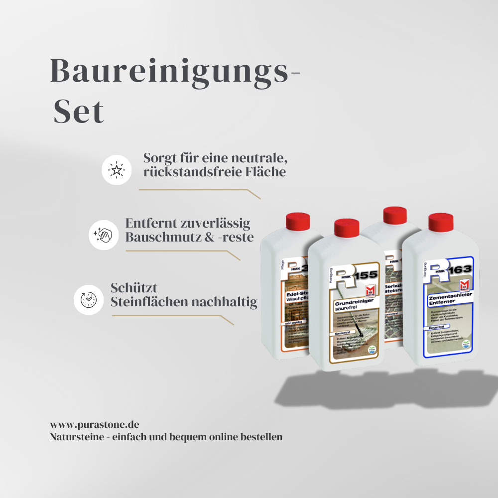 Baureinigungs-Set für Hartgestein