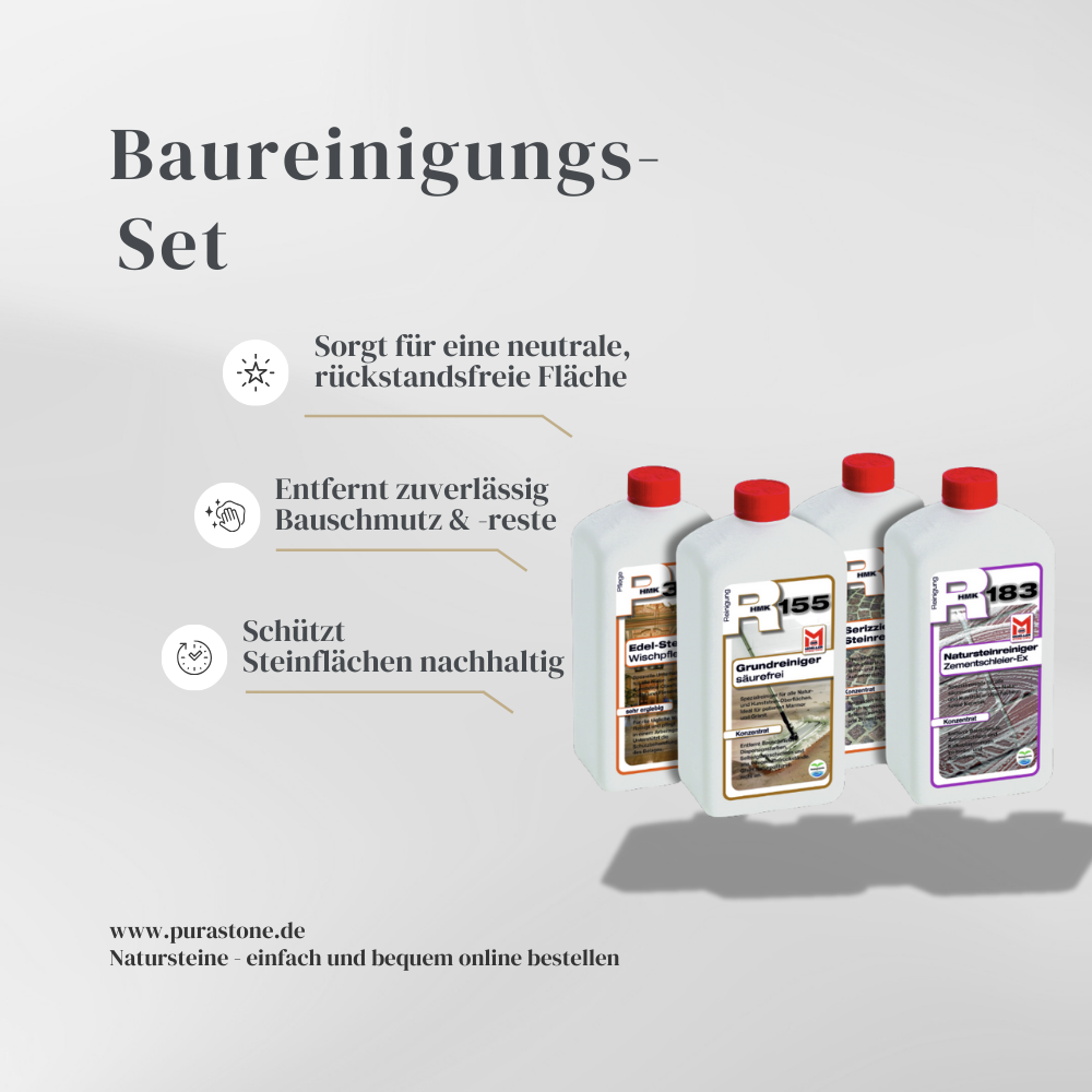 Baureinigungs-Set für Hartgestein