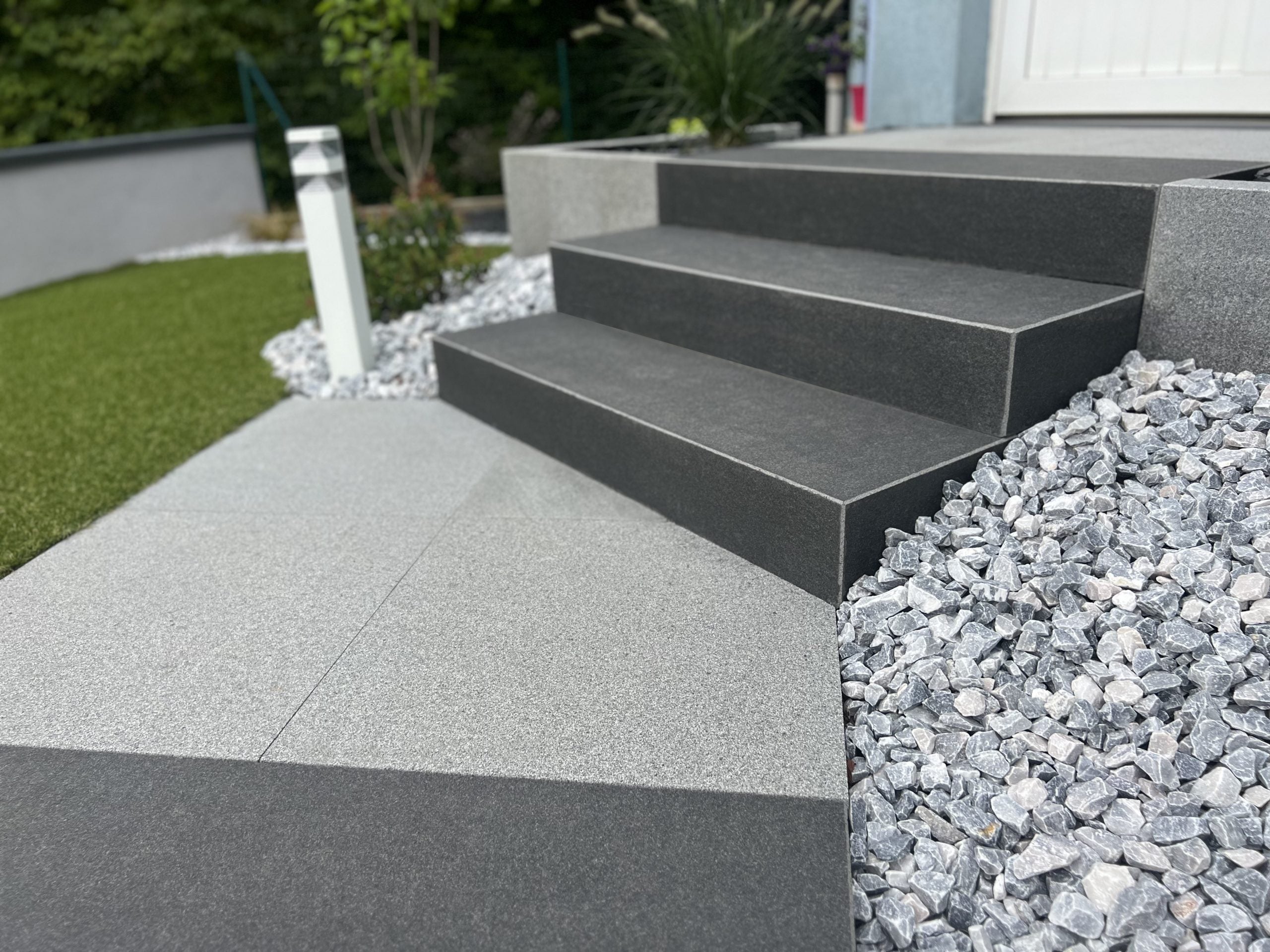 Bodenplatten Granit Mid Grey