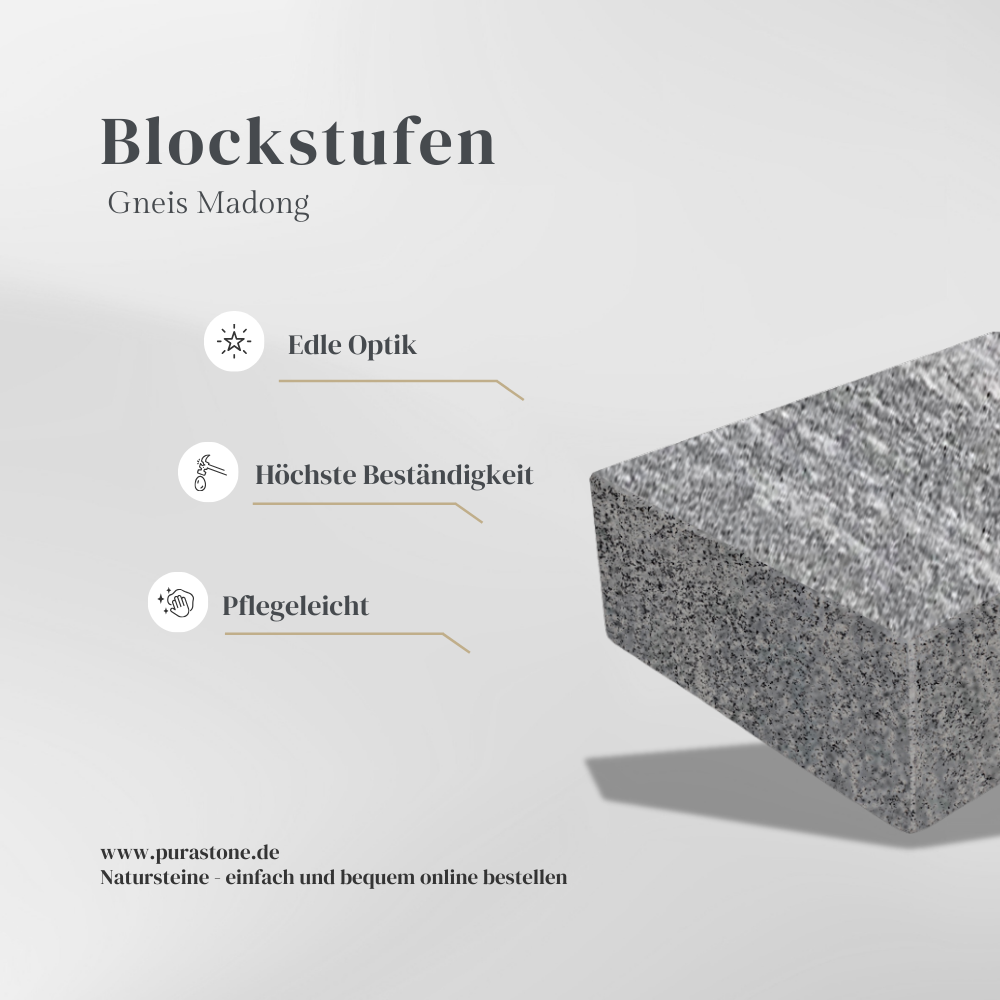 Blockstufen Gneis Madong
