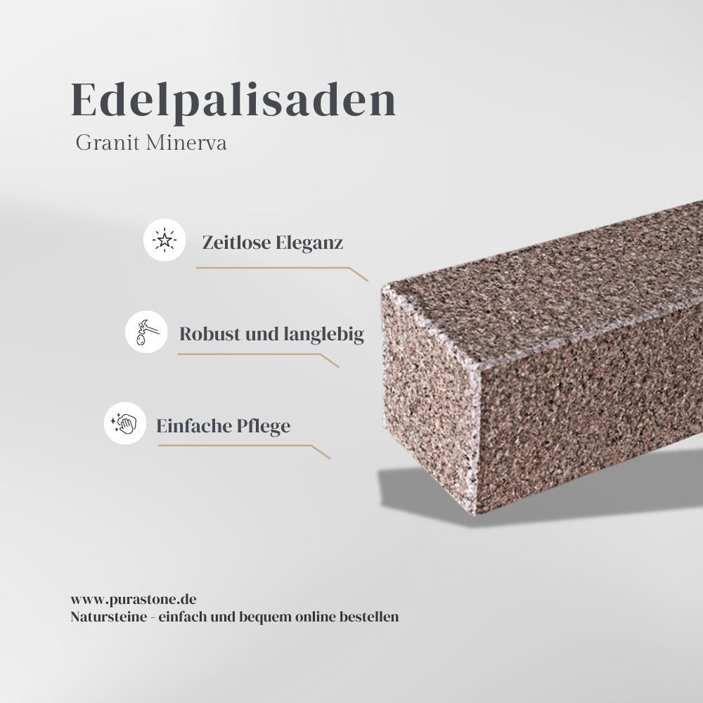 Edelpalisaden Granit Minerva