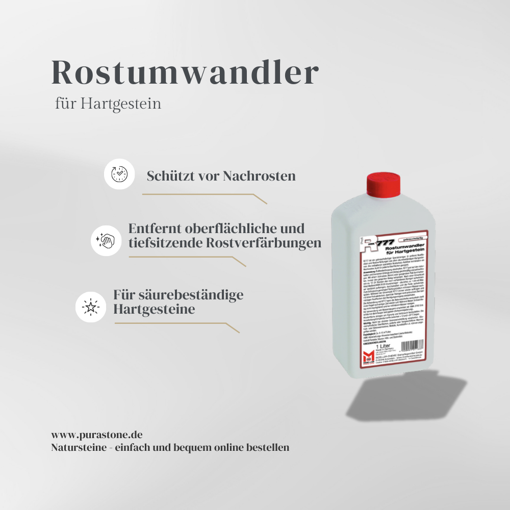Rostumwandler für Hartgestein
