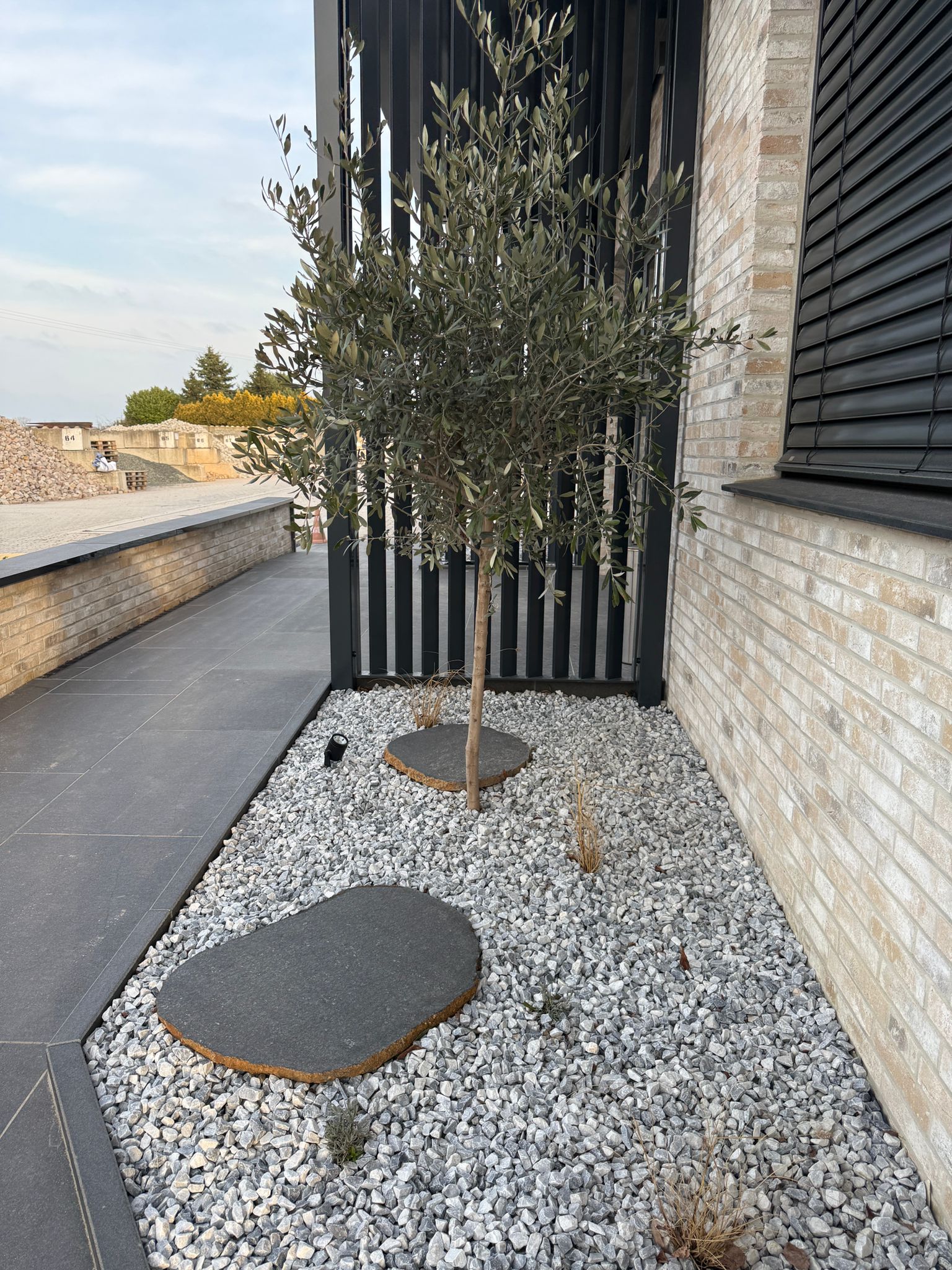 Trittplatten Nero Assoluto